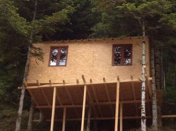 בית מלון כפרי La Cabane Dans Les Arbres