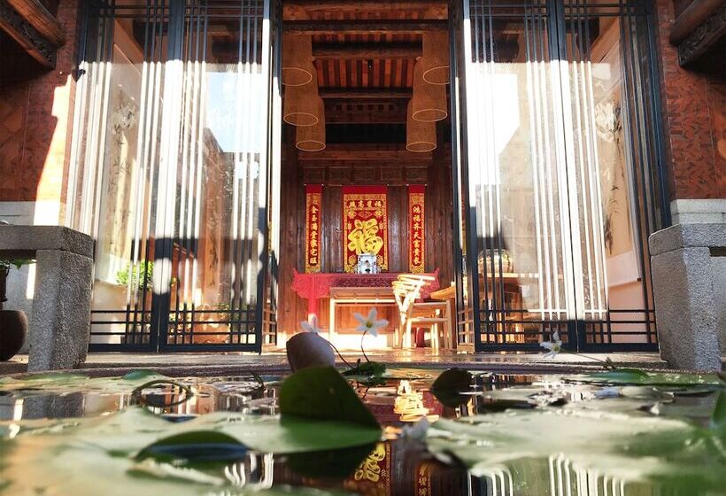 בית מלון כפרי Kinmen Redbrick Houses Across Hope