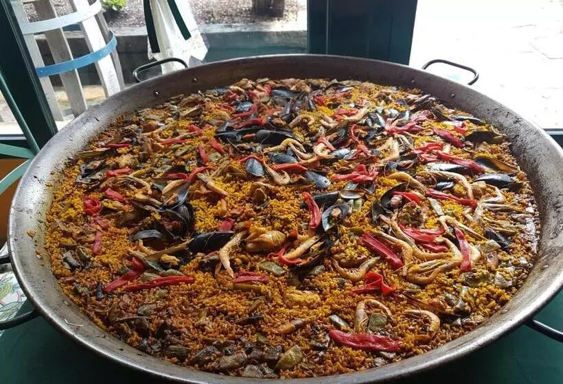 교외 호텔 Posada Fuentes Carrionas