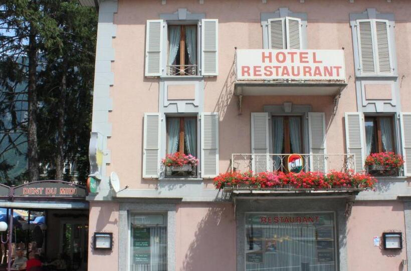 فندق La Dent Du Midi Hôtel & Restaurant