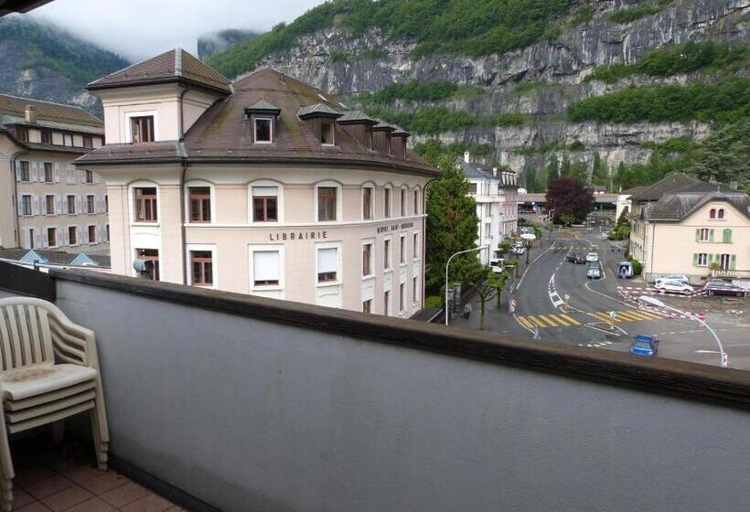 فندق La Dent Du Midi Hôtel & Restaurant