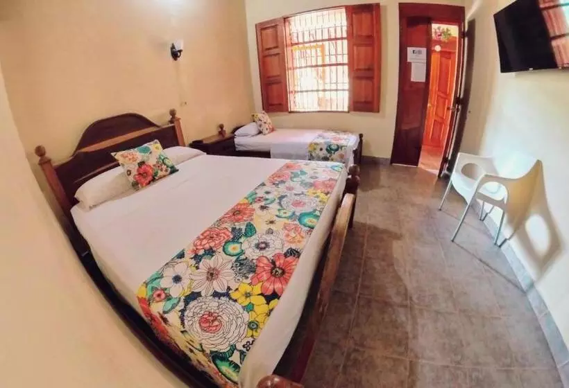 ペンション La Casa De Las Flores Hostal