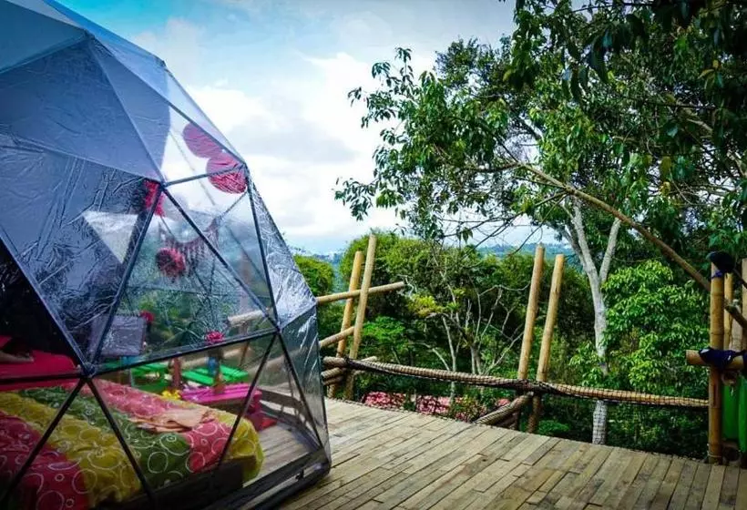 ベッドアンドブレックファースト Glamping Sumapaz Fusagasugá