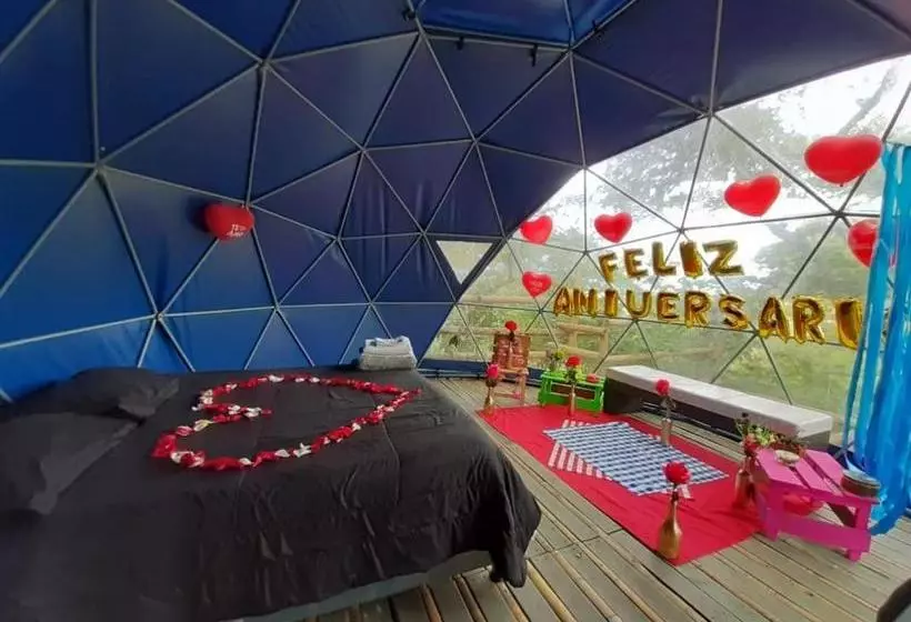 ベッドアンドブレックファースト Glamping Sumapaz Fusagasugá