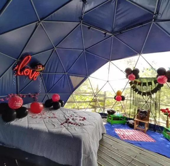 ベッドアンドブレックファースト Glamping Sumapaz Fusagasugá