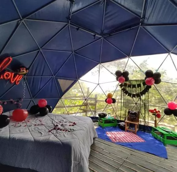 ベッドアンドブレックファースト Glamping Sumapaz Fusagasugá