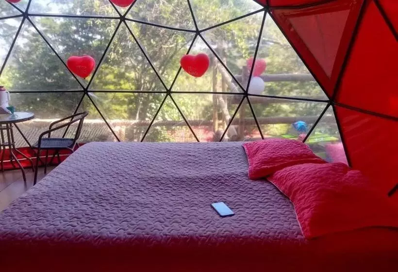 ベッドアンドブレックファースト Glamping Sumapaz Fusagasugá