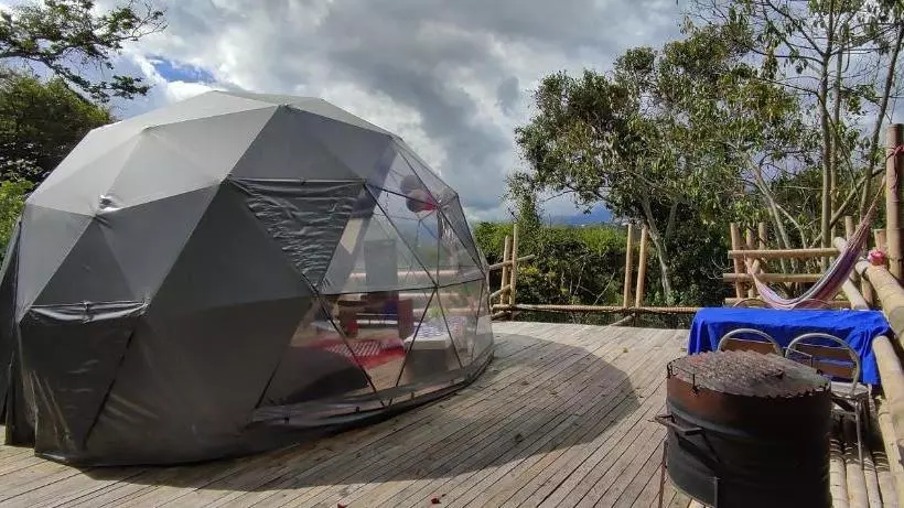 ベッドアンドブレックファースト Glamping Sumapaz Fusagasugá