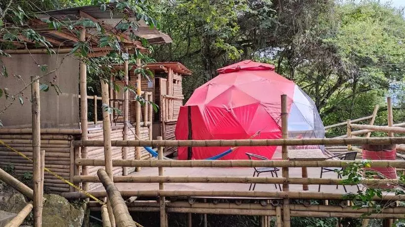 ベッドアンドブレックファースト Glamping Sumapaz Fusagasugá