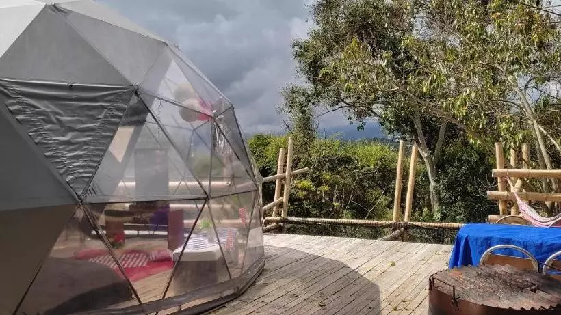 ベッドアンドブレックファースト Glamping Sumapaz Fusagasugá
