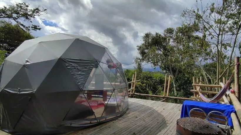 ベッドアンドブレックファースト Glamping Sumapaz Fusagasugá