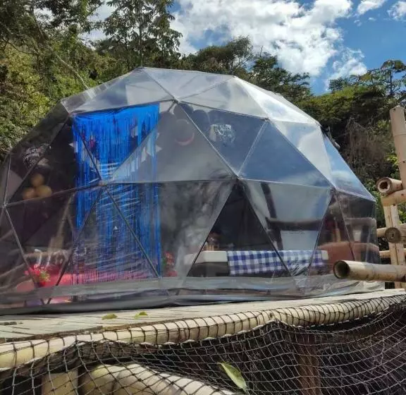 ベッドアンドブレックファースト Glamping Sumapaz Fusagasugá