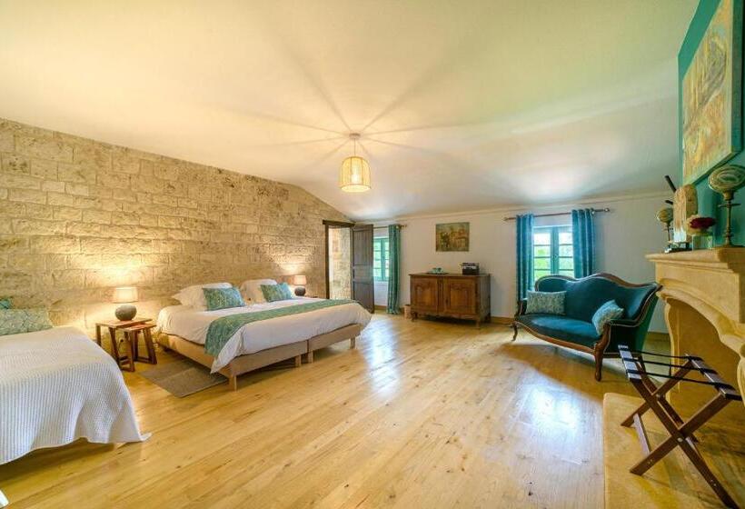 بنسيون Manoir Le Moulinal47   Vue Panoramique