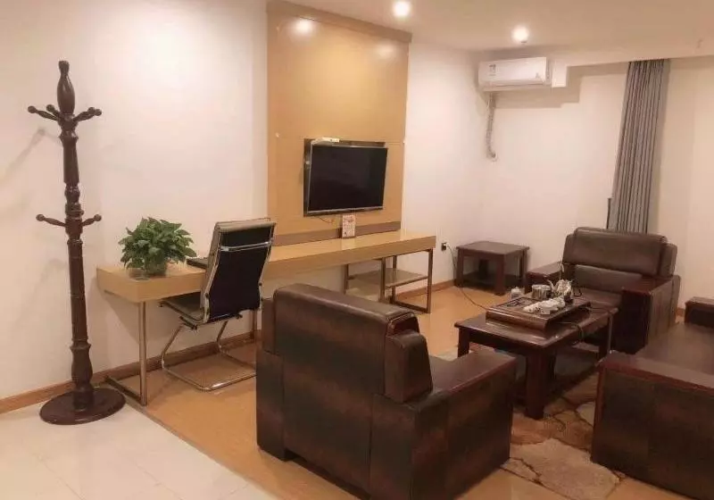 Hotelli Greentree Inn Wulanchabu High Speed Railway Station Huaiyuan South Road Express