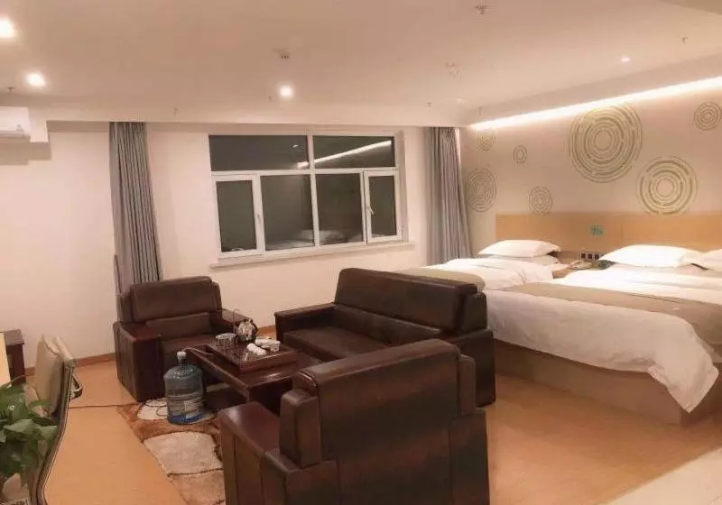 Hotelli Greentree Inn Wulanchabu High Speed Railway Station Huaiyuan South Road Express