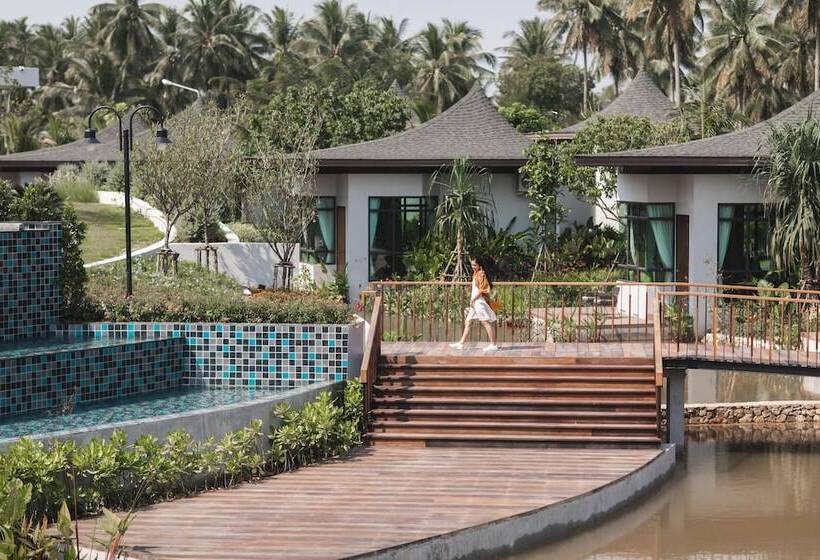 酒店 Na Tree Tara Riverside Resort Amphawa Damnoensaduak