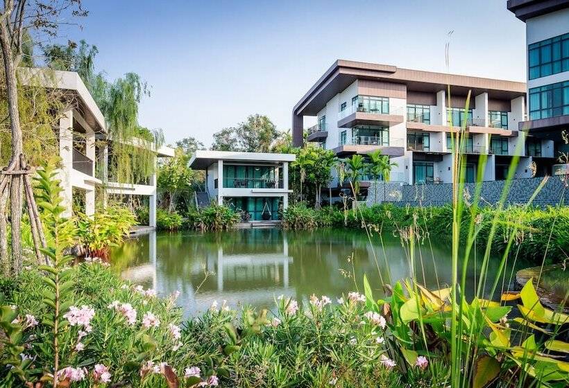 酒店 Na Tree Tara Riverside Resort Amphawa Damnoensaduak