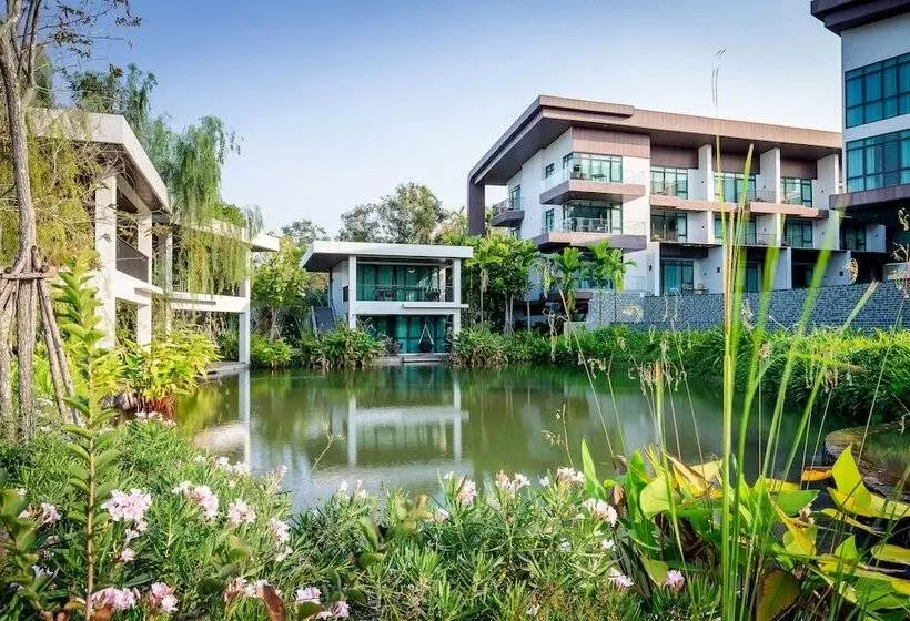 ホテル Na Tree Tara Riverside Resort Amphawa Damnoensaduak
