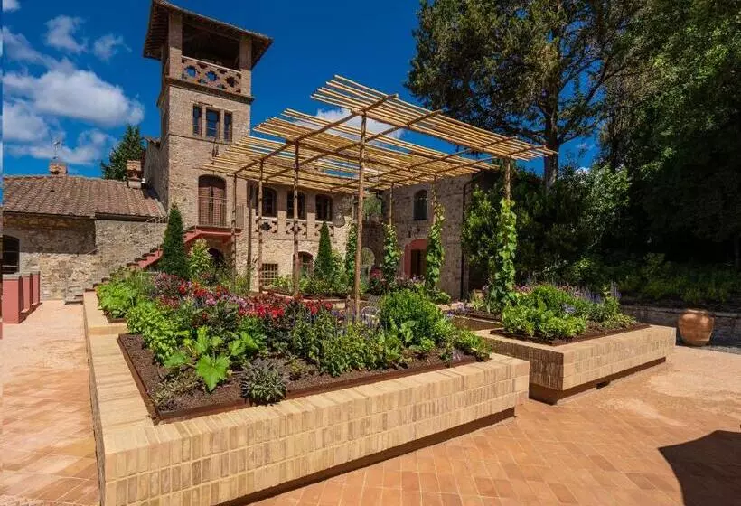 酒店 Villa Campomaggio Resort & Spa