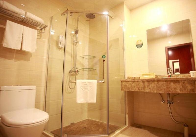 בית מלון כפרי Greentree Inn Jiangsu Huaian Xiangyu Avenue New Eco City Hexia Ancient Town Business