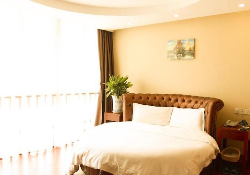 בית מלון כפרי Greentree Inn Jiangsu Huaian Xiangyu Avenue New Eco City Hexia Ancient Town Business