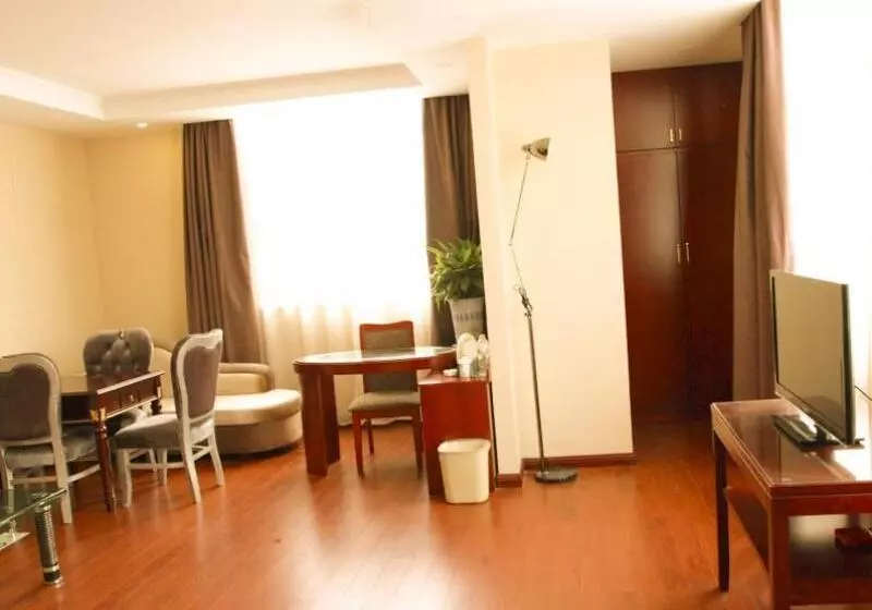 Hotelli Greentree Inn Jiangsu Huaian Xiangyu Avenue New Eco City Hexia Ancient Town Business