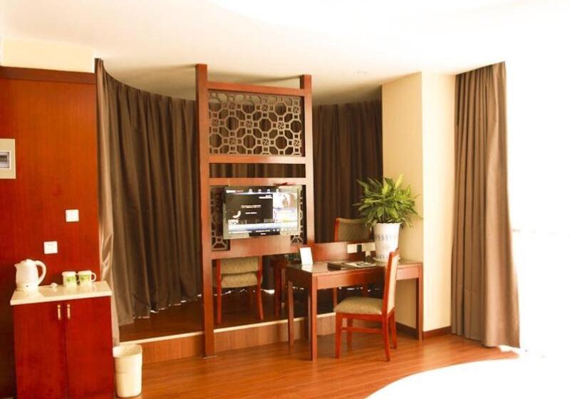 בית מלון כפרי Greentree Inn Jiangsu Huaian Xiangyu Avenue New Eco City Hexia Ancient Town Business