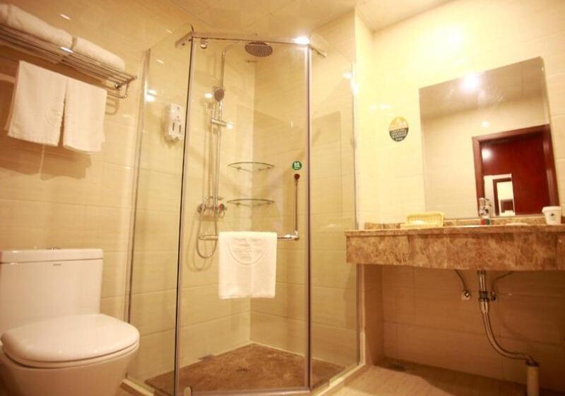 בית מלון כפרי Greentree Inn Jiangsu Huaian Xiangyu Avenue New Eco City Hexia Ancient Town Business