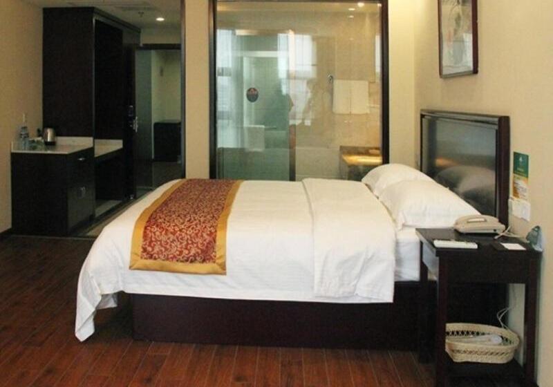 בית מלון כפרי Greentree Inn Jiangsu Huaian Xiangyu Avenue New Eco City Hexia Ancient Town Business