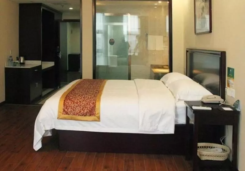 Hotelli Greentree Inn Jiangsu Huaian Xiangyu Avenue New Eco City Hexia Ancient Town Business