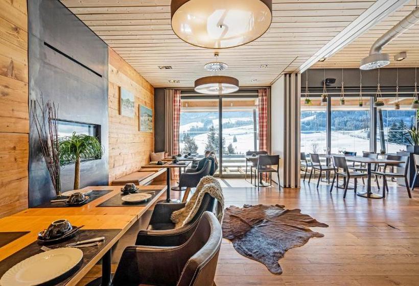 هتل Swiss Mountain Golf Restaurant Gonten