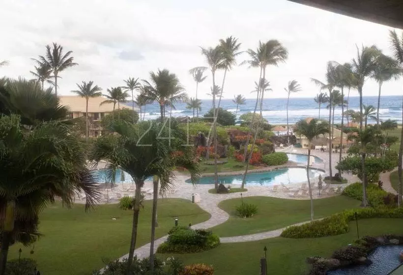 2417 At Oceanfront Resort Lihue Kauai Beach Drive Private Condo