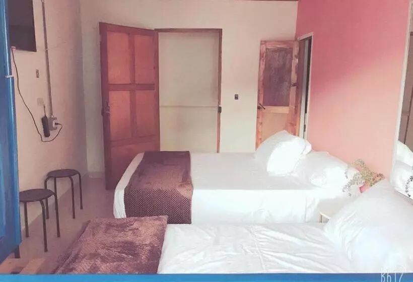 تختخواب و صبحانه Hospedaje Casa Rosa Jardín