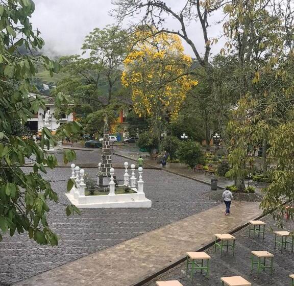 ベッドアンドブレックファースト Hospedaje Casa Rosa Jardín