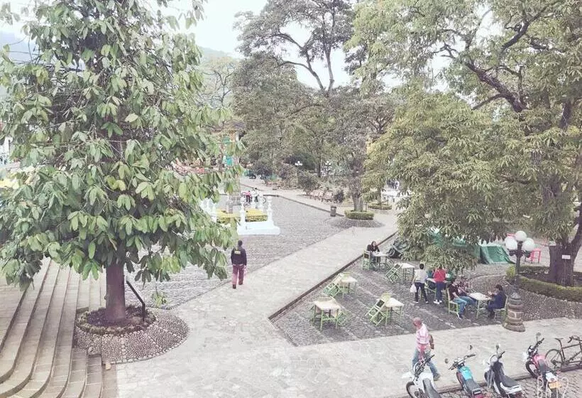 تختخواب و صبحانه Hospedaje Casa Rosa Jardín