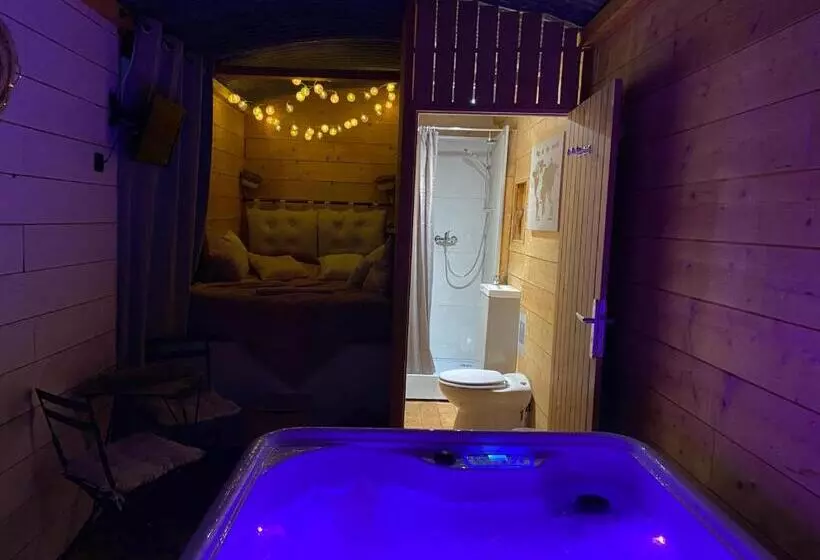 ベッドアンドブレックファースト Chambre Avec Spa Privé