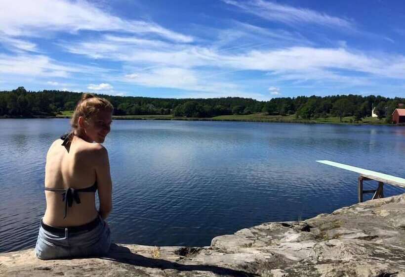 בית מלון כפרי Blankaholms Bad Och Naturcamping