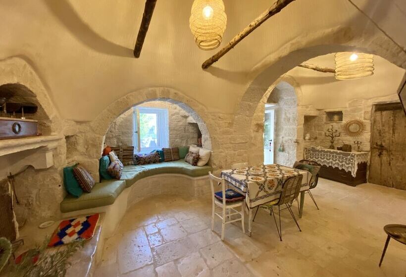 Private Boho Trullo Near Alberobello /locortotondo