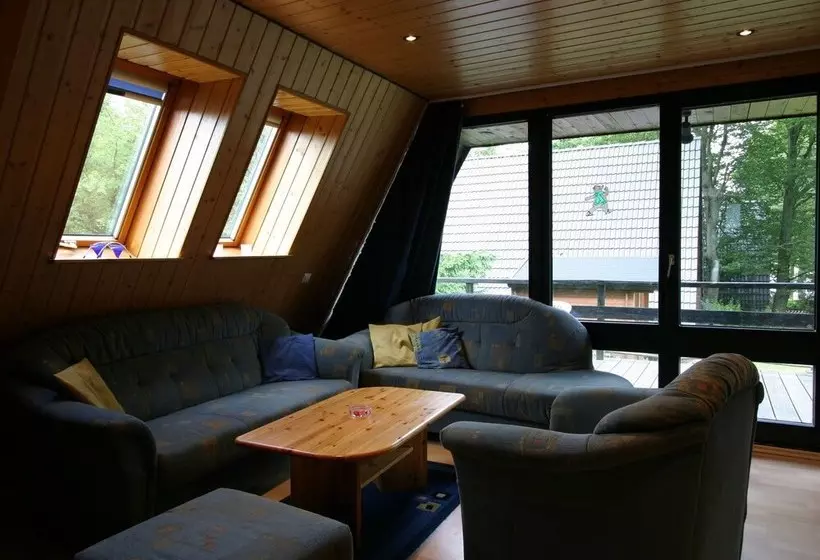 Wooden Chalet With Oven In Oberharz Near Lake