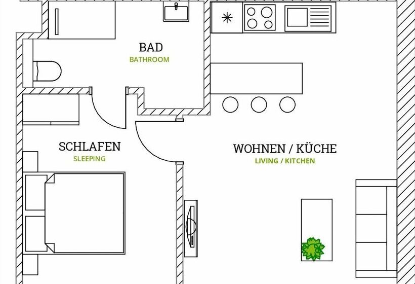 Aparthotel Glück Auf Düppelstrasse