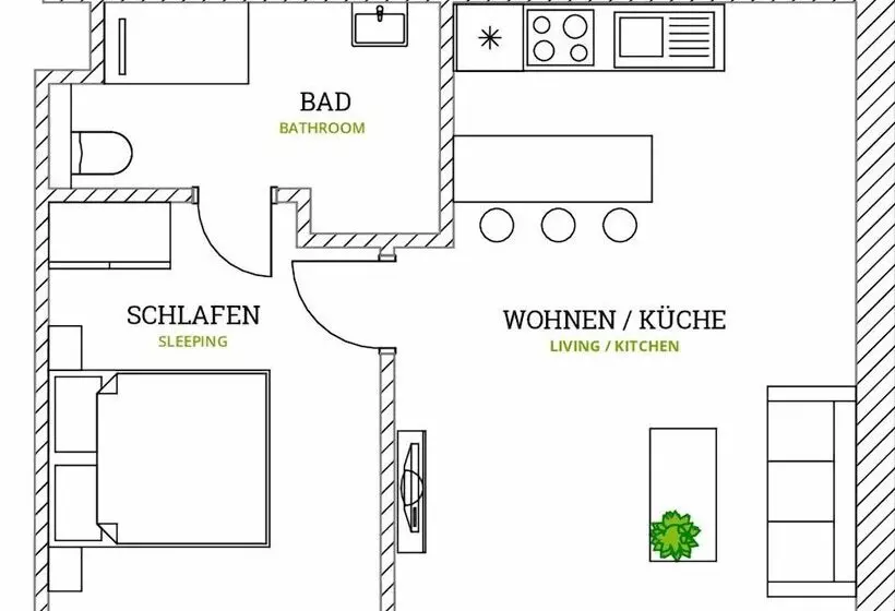 Aparthotel Glück Auf Düppelstrasse