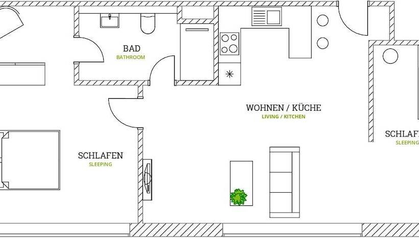 Aparthotel Glück Auf Düppelstrasse