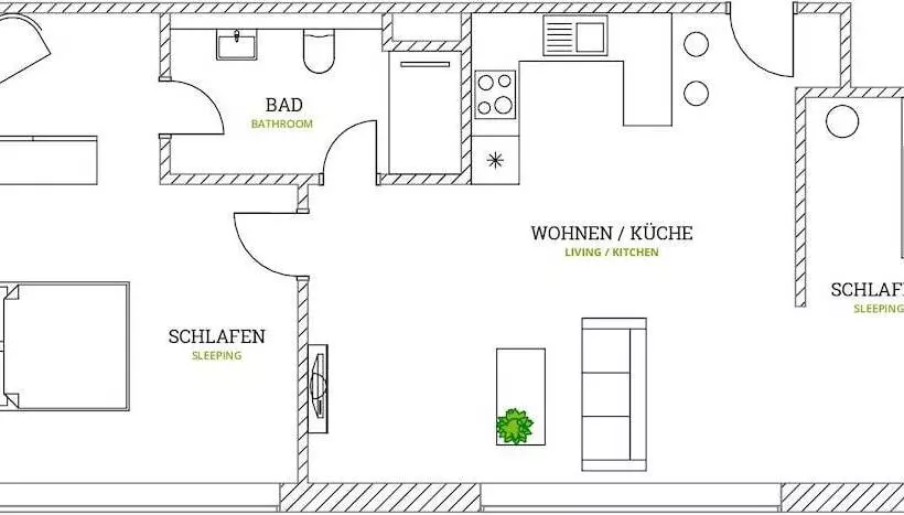 Aparthotel Glück Auf Düppelstrasse
