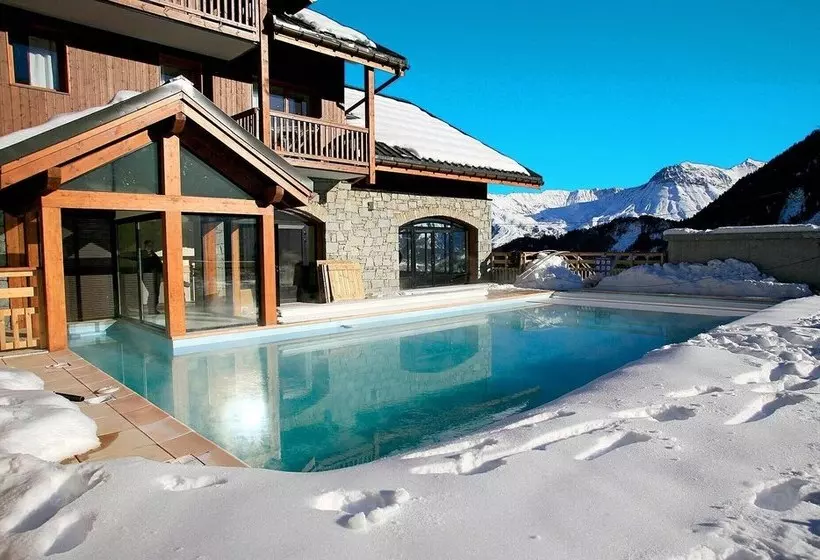 اقامتگاه Skissim Select   Résidence Les Alpages Du Corbier