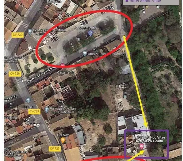 ホテル Ad Hoc Vitae Retreats & Health Only Adults