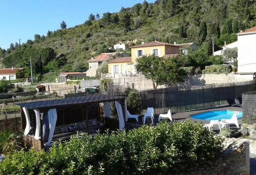 Aamiaismajoitus (B&B) Au Paradis Cathare