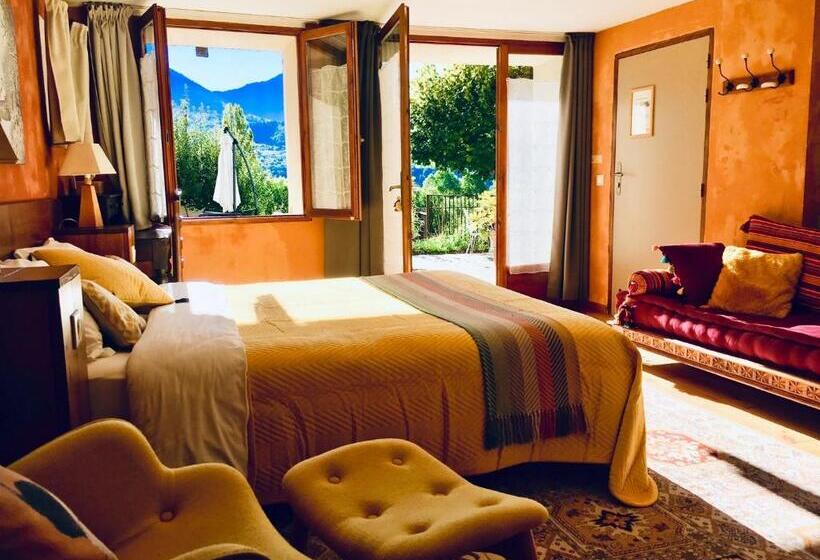 ペンション Chambre D'hôtes La Grange Des Ecrins