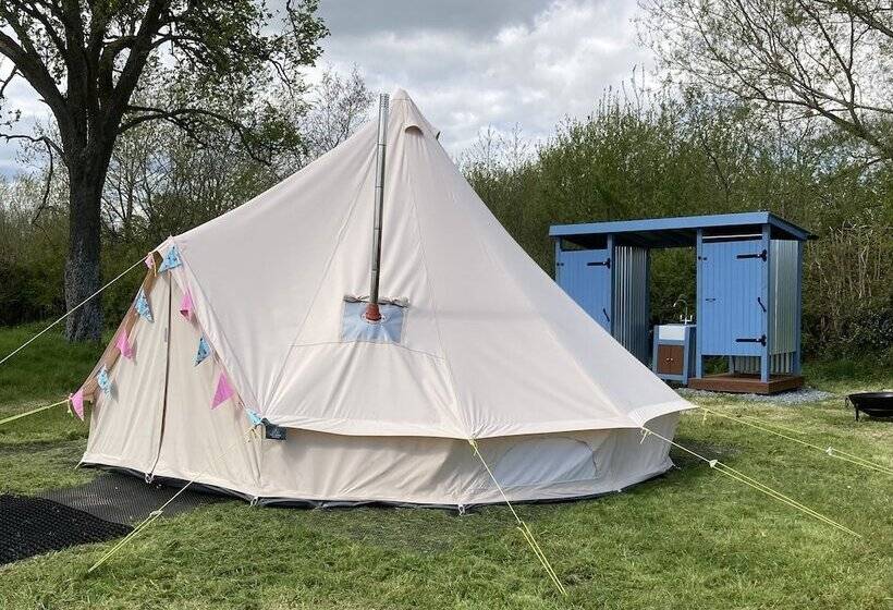 Glamping At The Homestead   Ensuite Bell Tent   Campsite