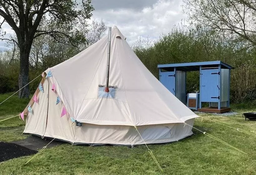 Glamping At The Homestead   Ensuite Bell Tent   Campsite