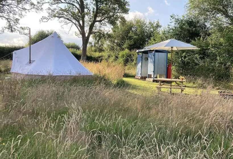 Glamping At The Homestead   Ensuite Bell Tent   Campsite